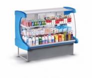 Vitrine Panormica Refrigerada Placa Fria