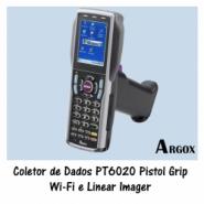 Coletor de Dados PT6020 Pistol Grip - Wi-Fi Com Linear Imager