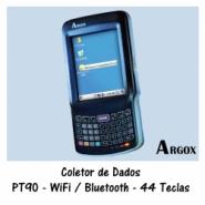 Coletor de Dados PT90 - 44 Teclas - Com Wi-Fi e Bluetooth e Leitor de Código de Barras Laser